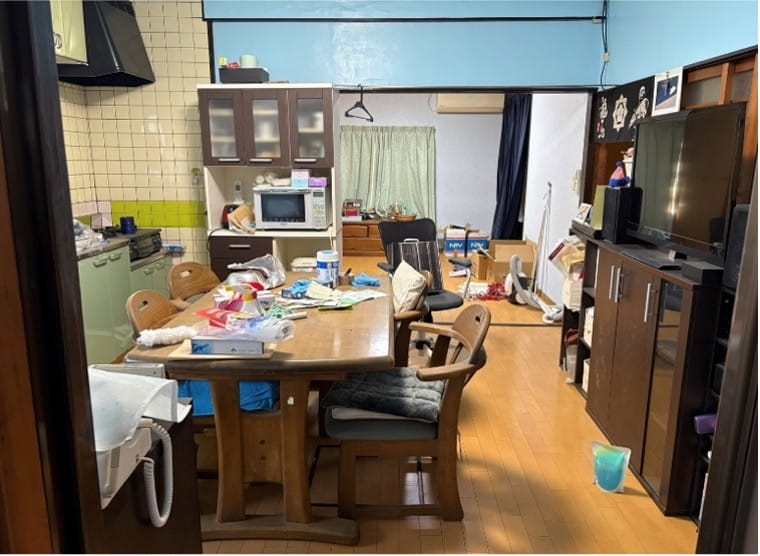 解体売却前提遺品整理｜ご夫婦のご依頼事例 | 広島の遺品整理・特殊